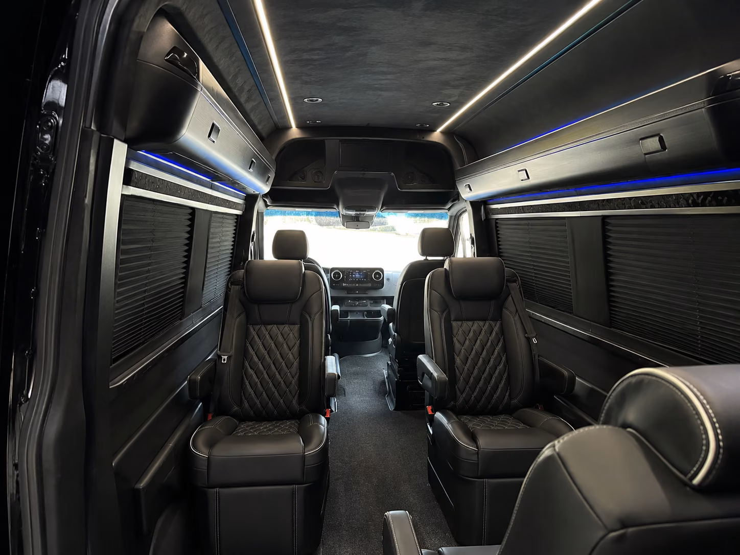 murfreesboro 10 passenger sprinter van inside