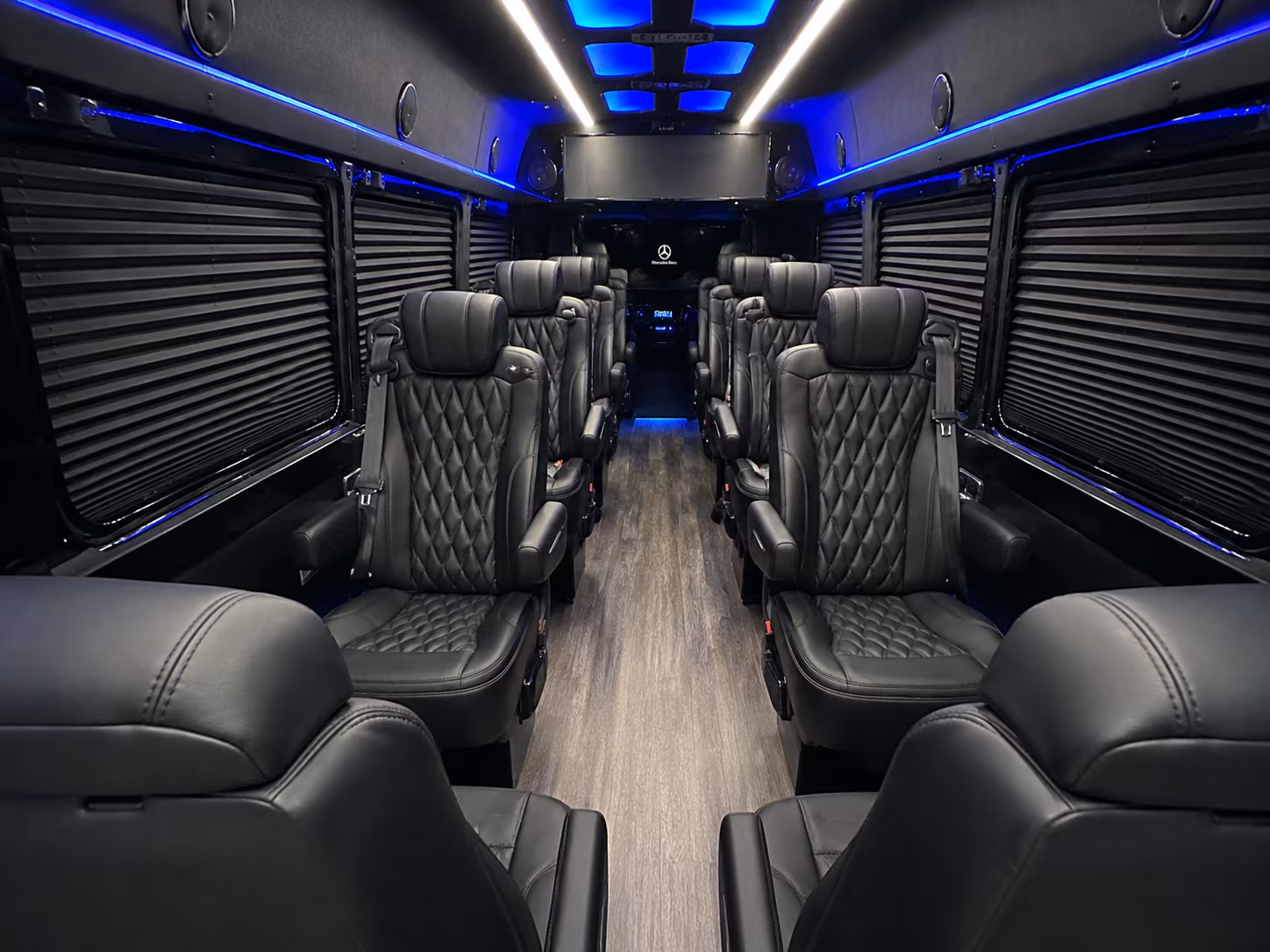 murfreesboro 12 passenger sprinter van interior
