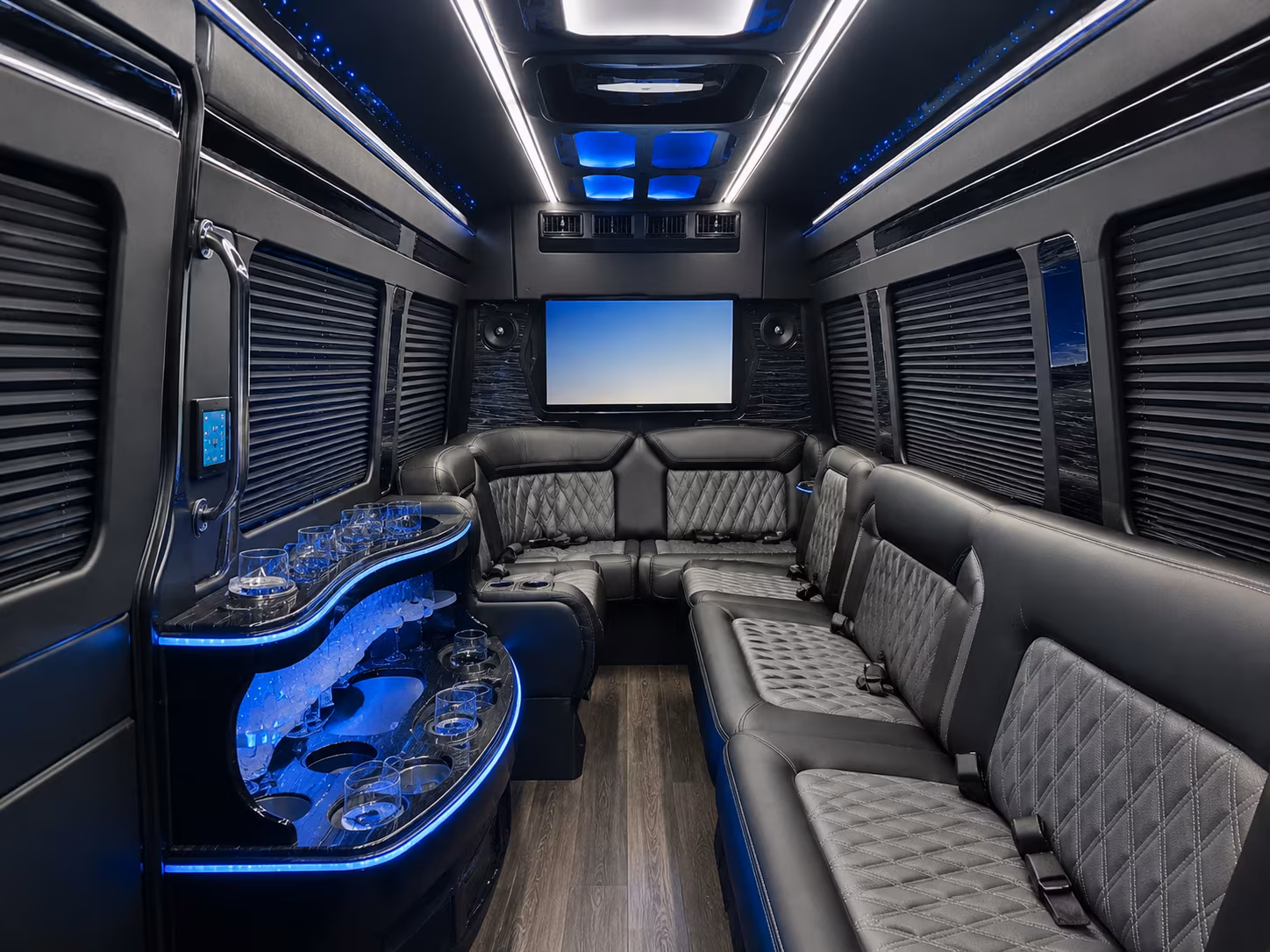 murfreesboro sprinter limousine interior